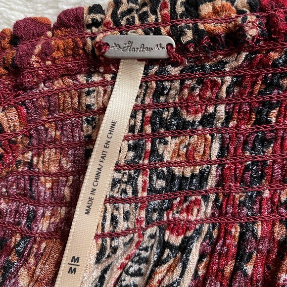 Bohemian Off-Shoulder Blouse - Picture 3 of 3